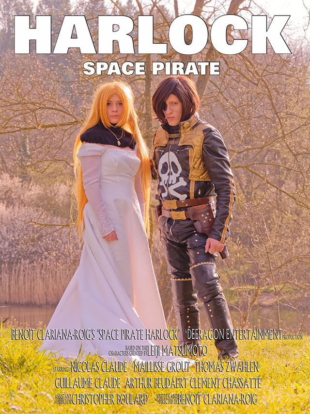 Poster Space Pirate Harlock